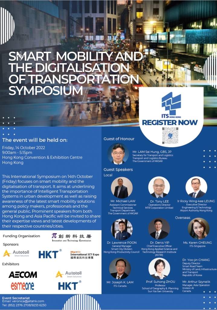 ITSHK Smart Mobility and the Digitalization of Transportation